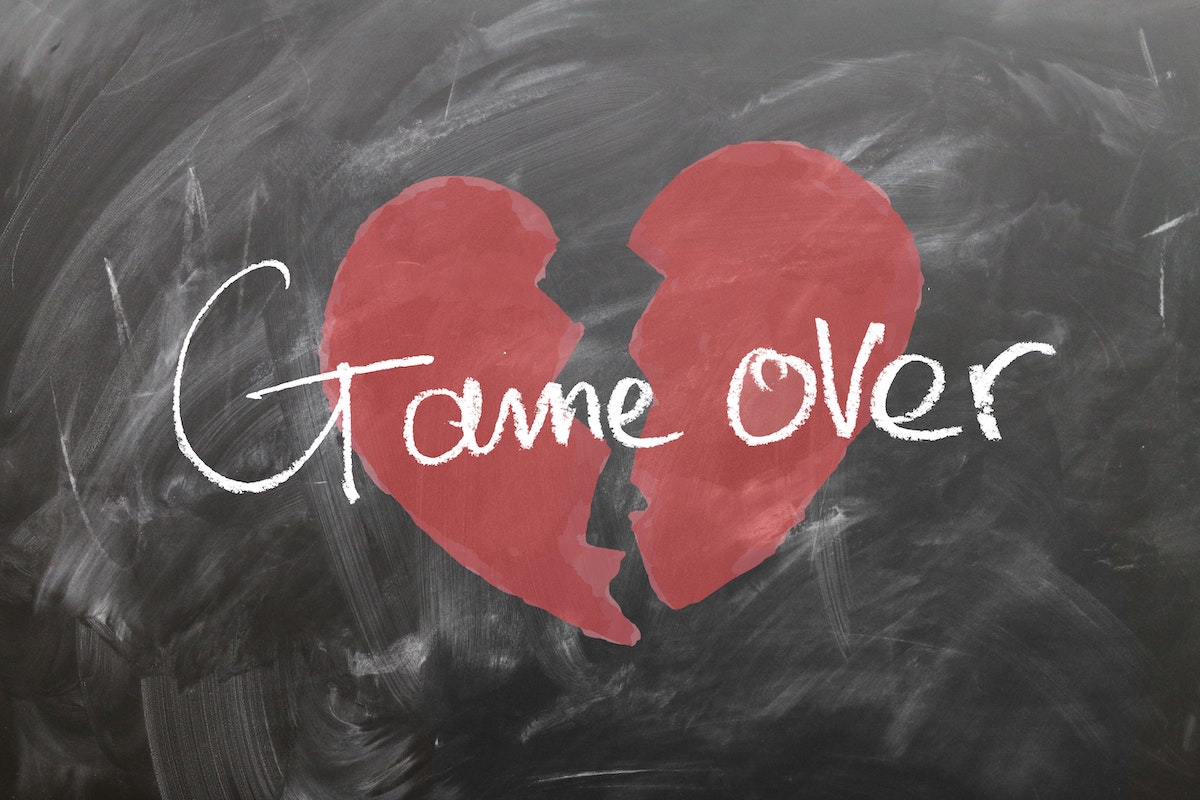 Love Game Over sad Image