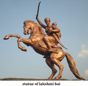 lakshmi bai statue freedom fighter image