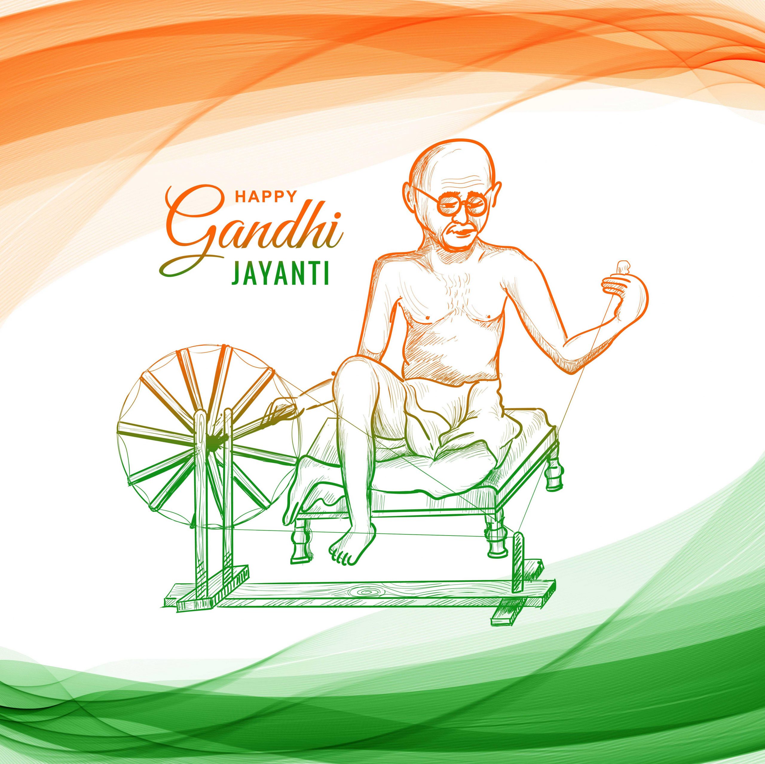 Happy Mahatma Gandhi Jayanti photo