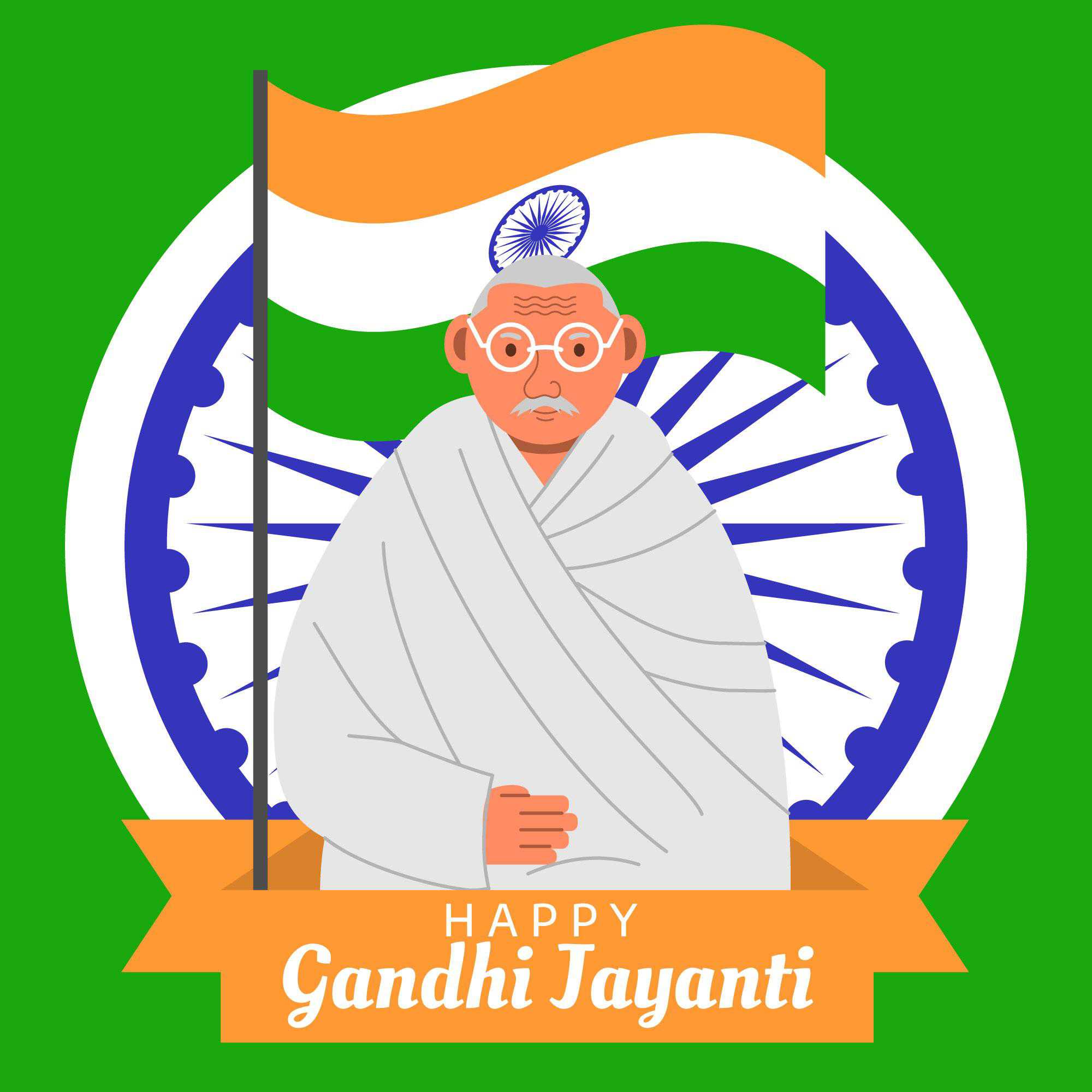 Happy Mahatma Gandhi Jayanti pictures download 