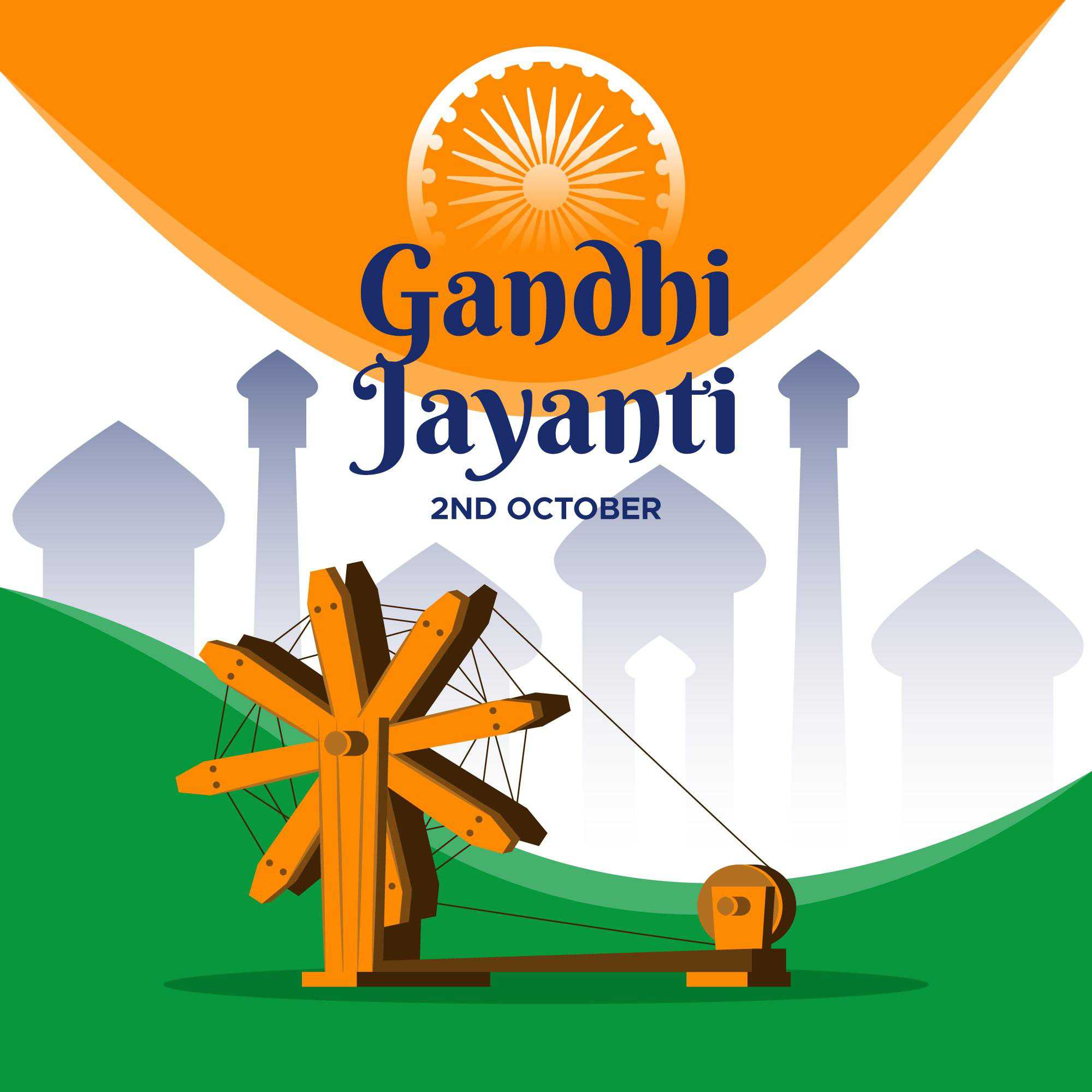 Happy Mahatma Gandhi Jayanti pics download