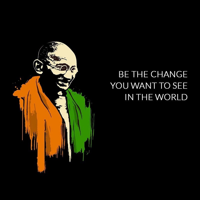 Mahatma Gandhi Quotes on birthday