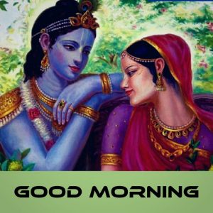 Good Morning Radhe Krishna quotes images