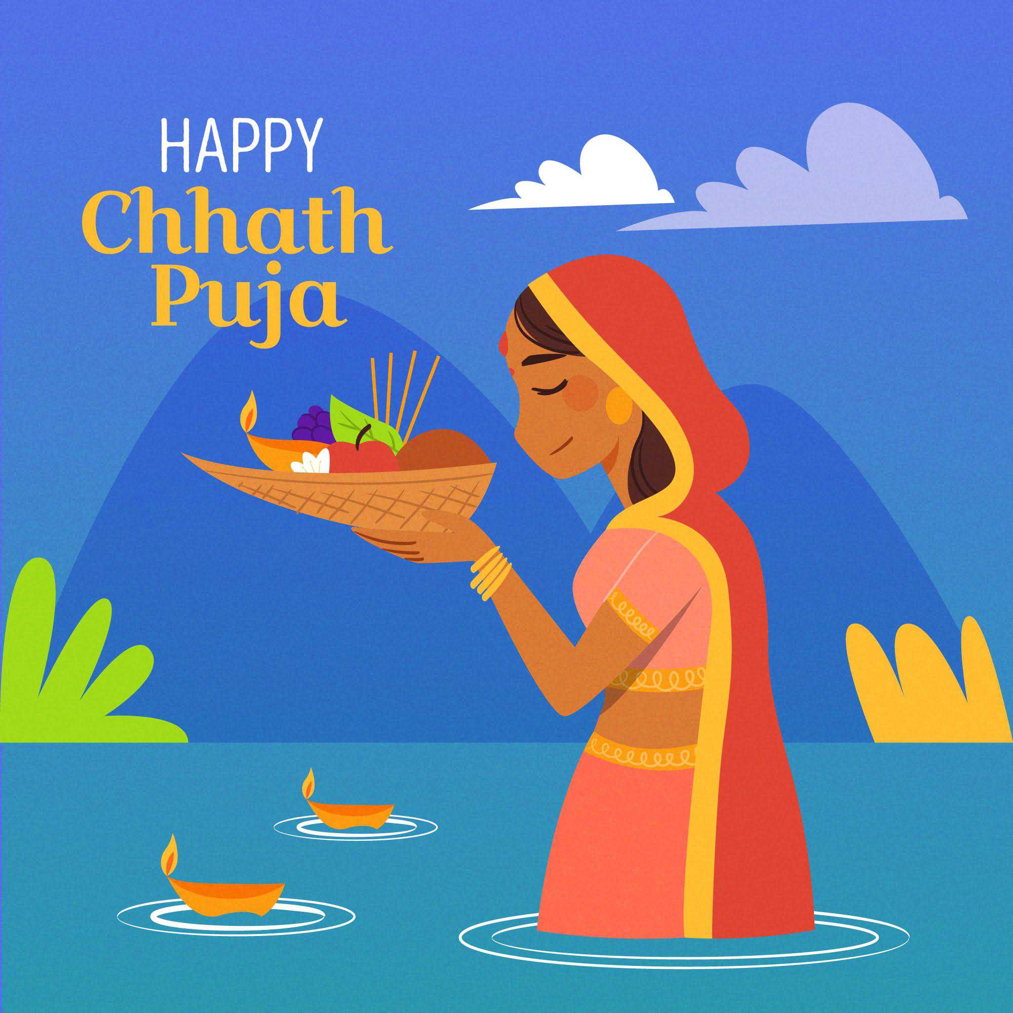 Happy Chhath wallpaper download 