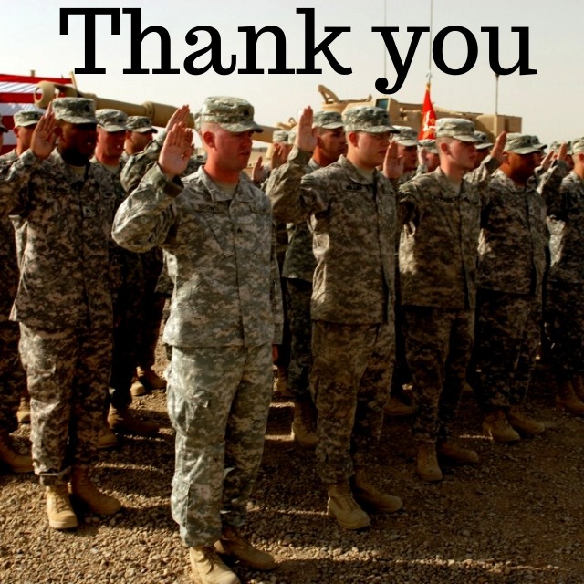 Thank you meme for army