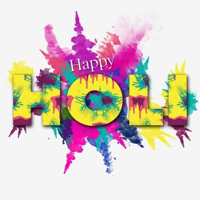happy Holi creative images