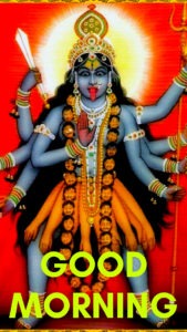 good morning images with maa kali