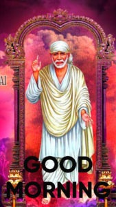 good morning with sai baba images