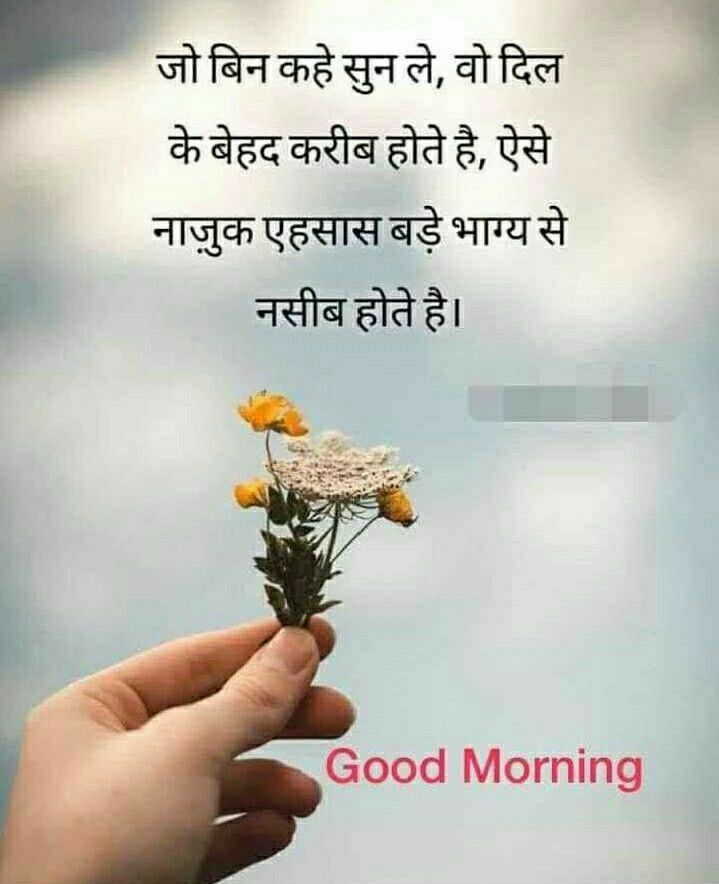 WhatsApp good morning Hindi