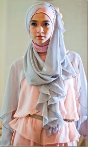 stylish hijab dp