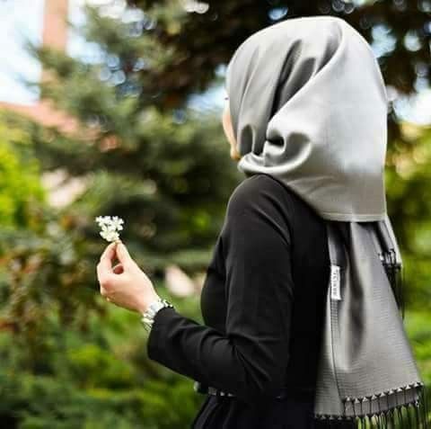 Muslim couple dp hijab girl