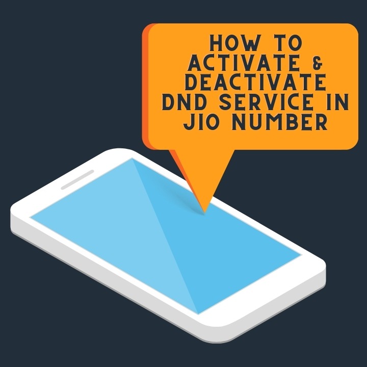 How To Deactivate DND In Jio Number