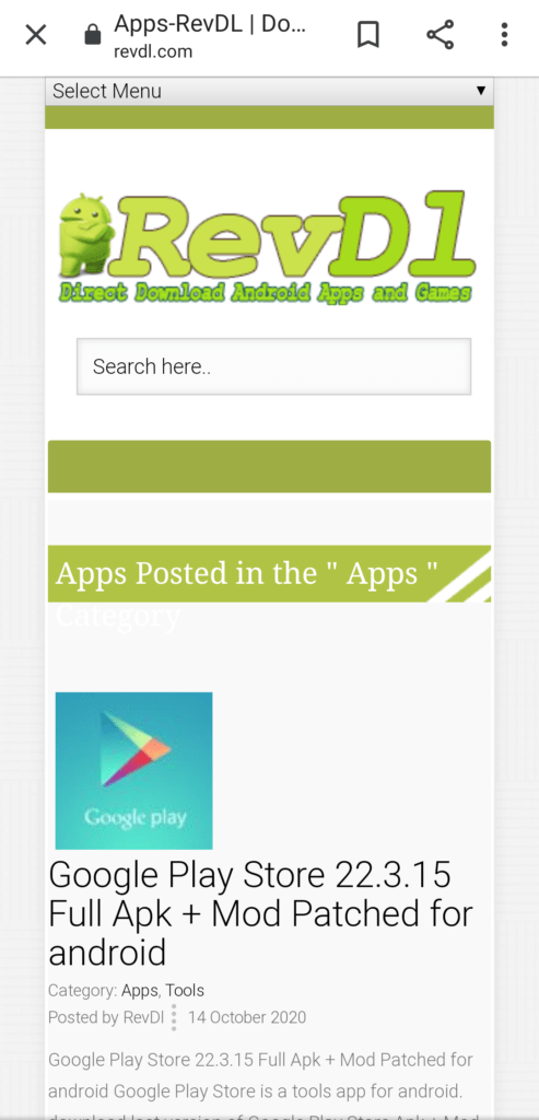 RevDl Android App - Download RevDl for free