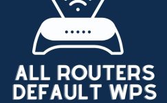 All Routers Default WPS Pin List 2023