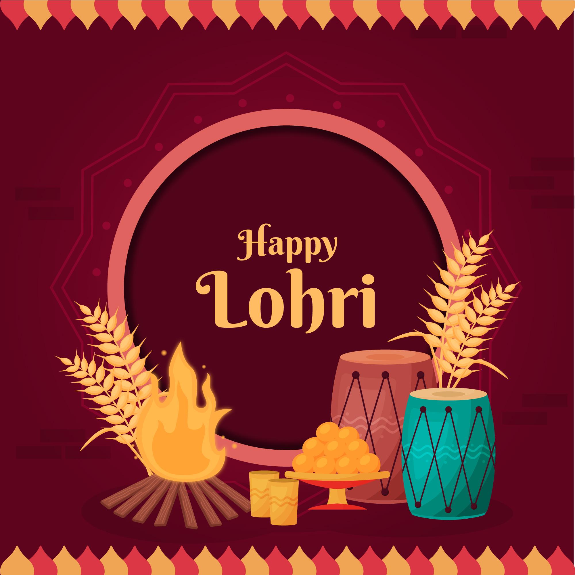 Happy Lohri image download