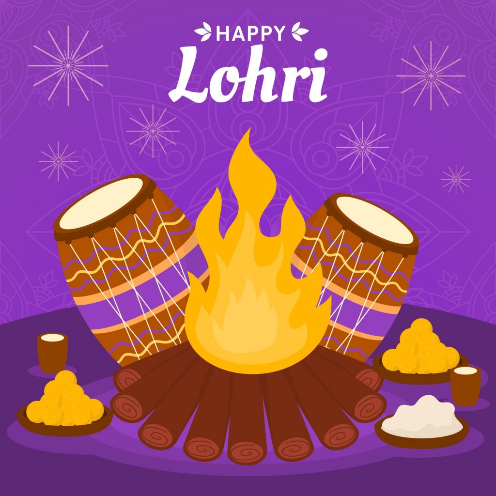happy Lohri images