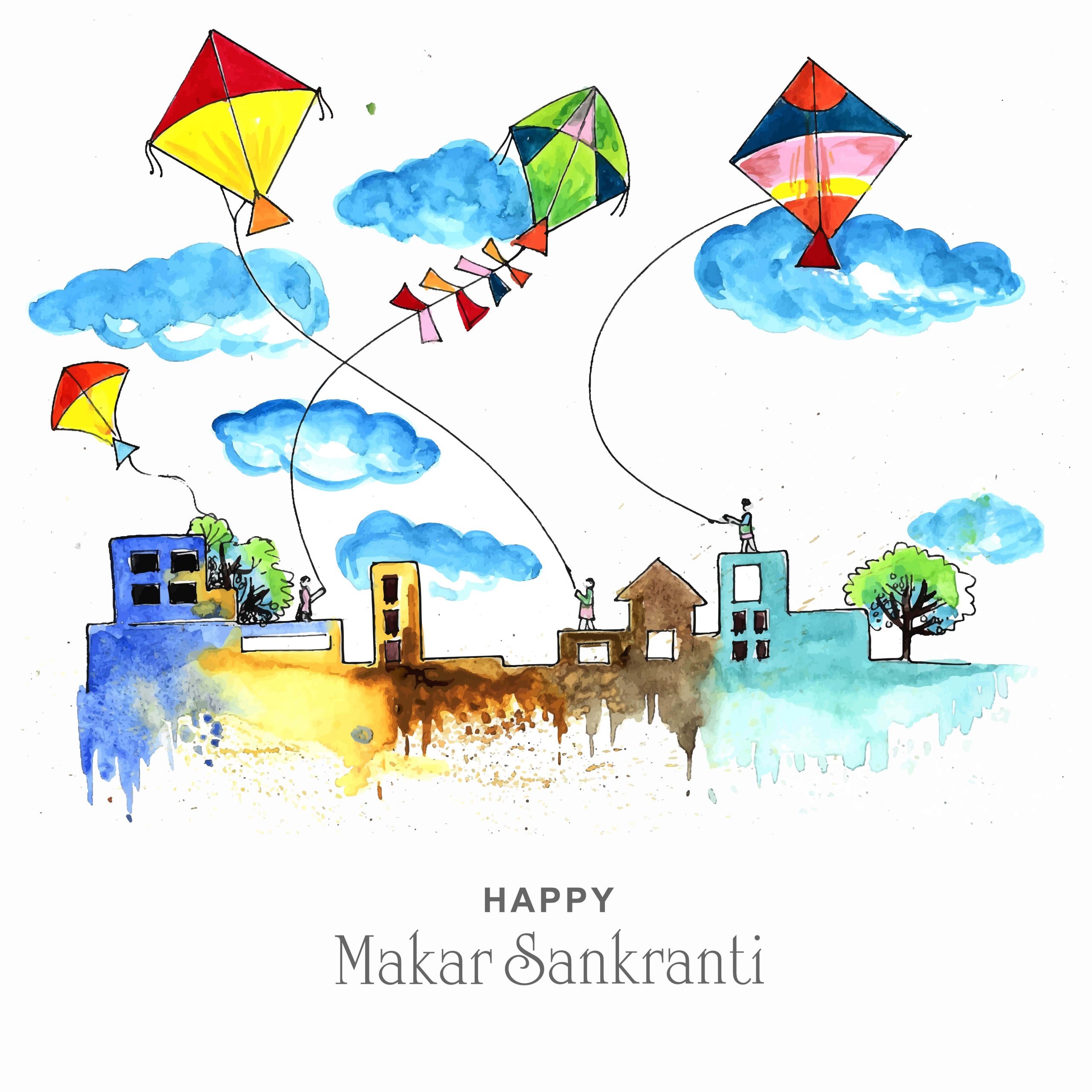 Happy Makar Sankranti Images 2018 HD Wallpapers And Greetings, SMS