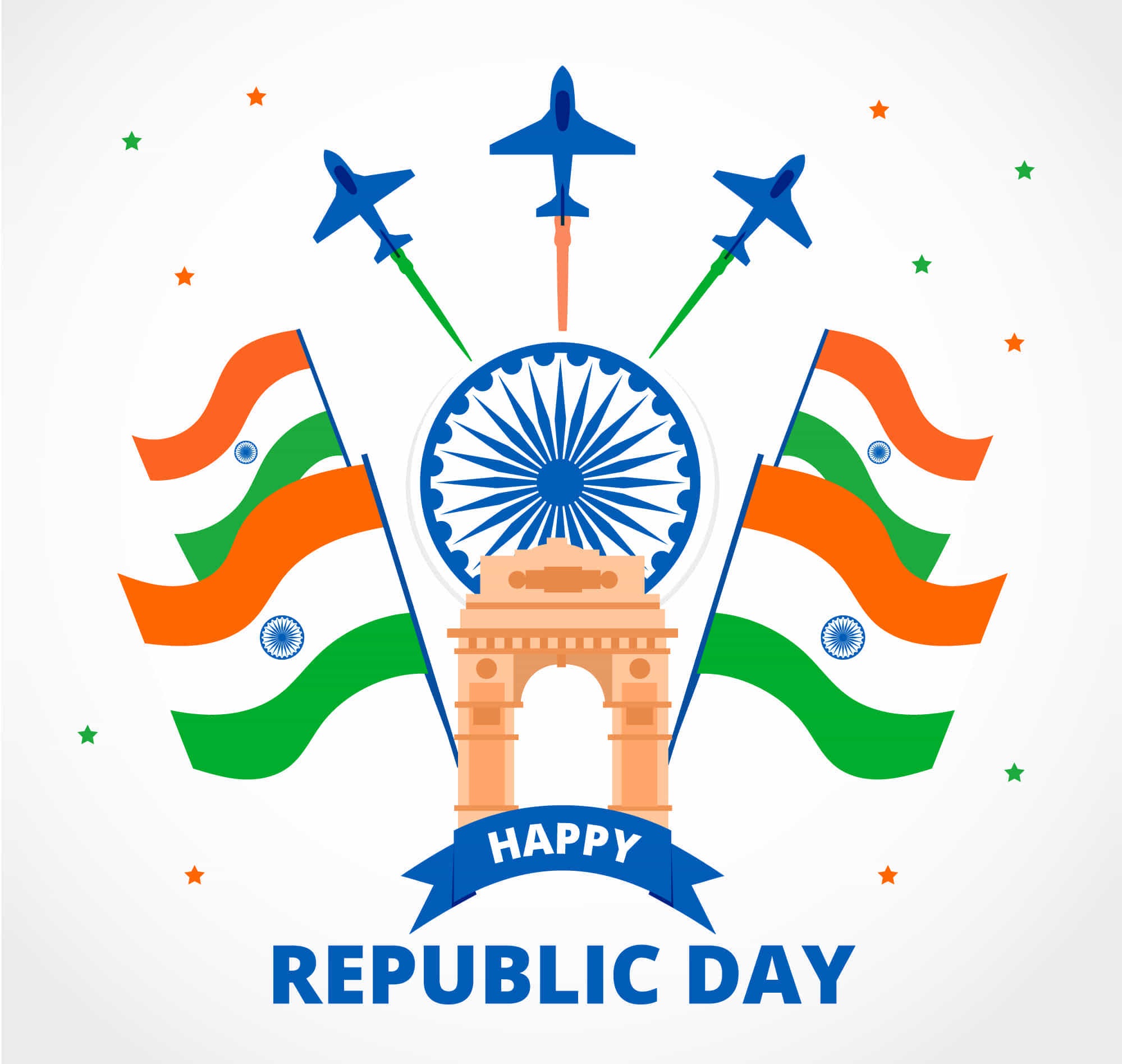 26 January Happy Republic Day 2023 Images Free Download - Image Diamond