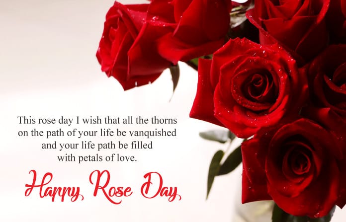 happy rose day [currentyear] wishes