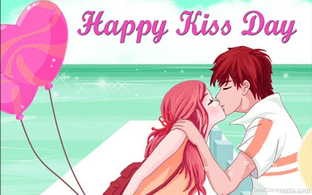 happy kiss day date 2023