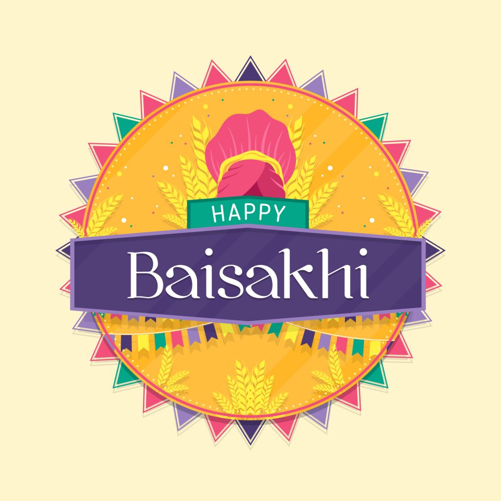 happy baisakhi 2024 image