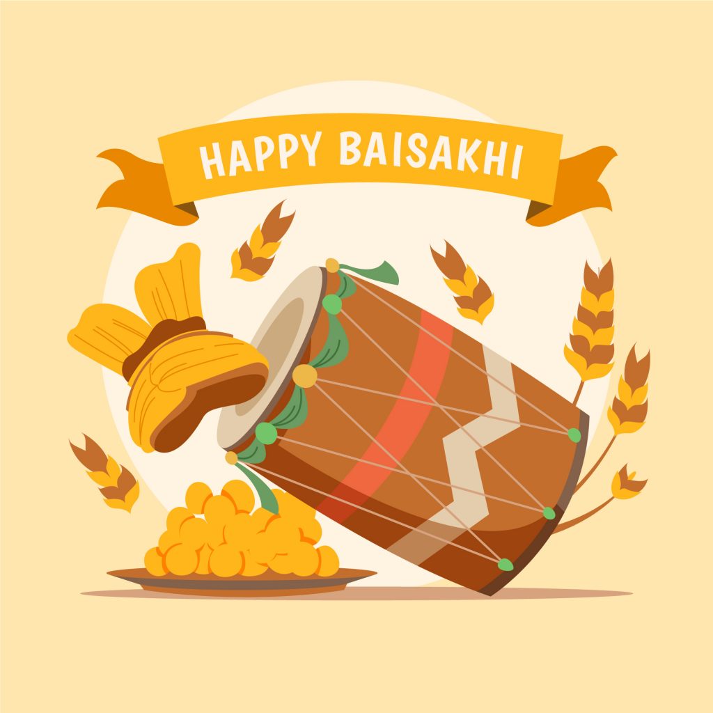 happy baisakhi [currentyear] photo