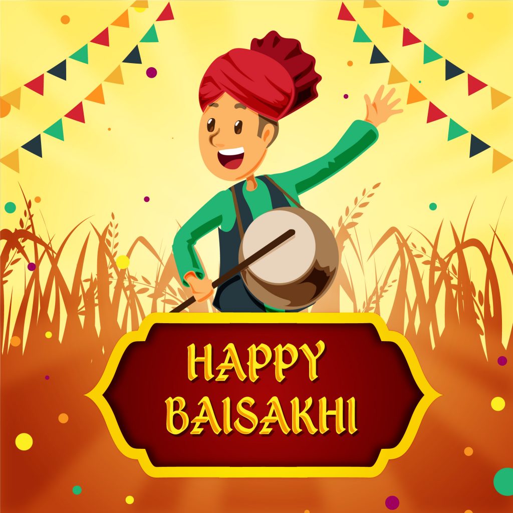 happy baisakhi 2024 image