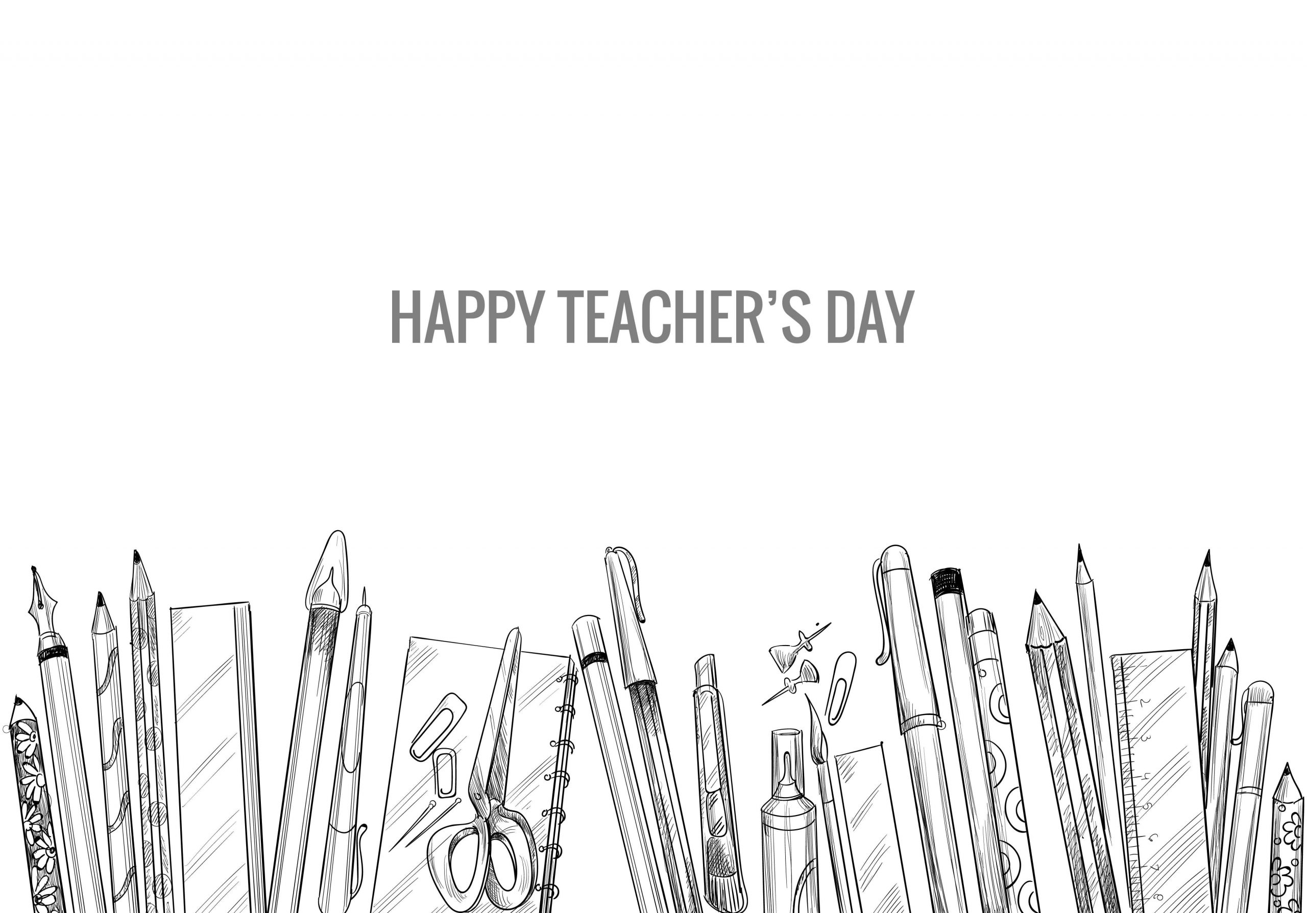 Happy Teacher's Day pics