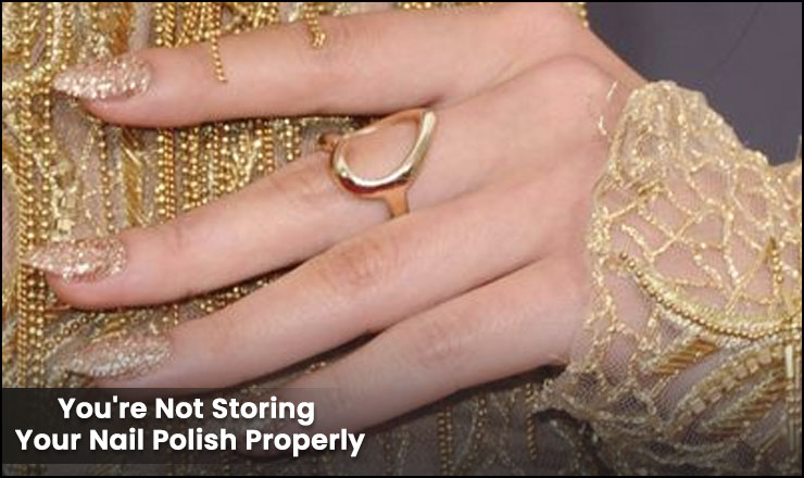 You're Not Storing Your Nail Polish Properly