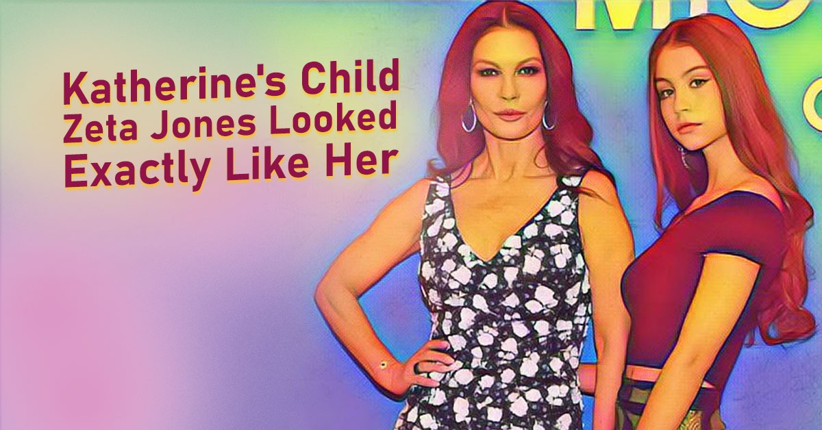 The Gorgeous Child Of Katherine Zeta Jones Looked Exactly Like Her