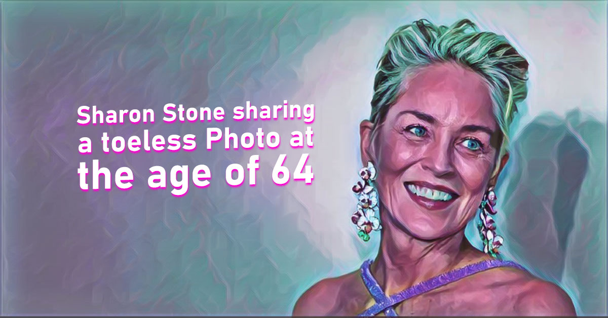 Sharing a toeless Photo at the age of 64, Sharon Stone is lauded as a "goddess."