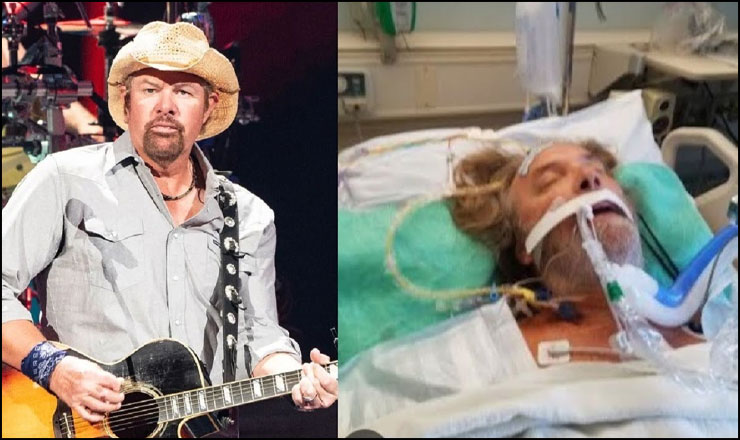 Toby Keith is in serious condition