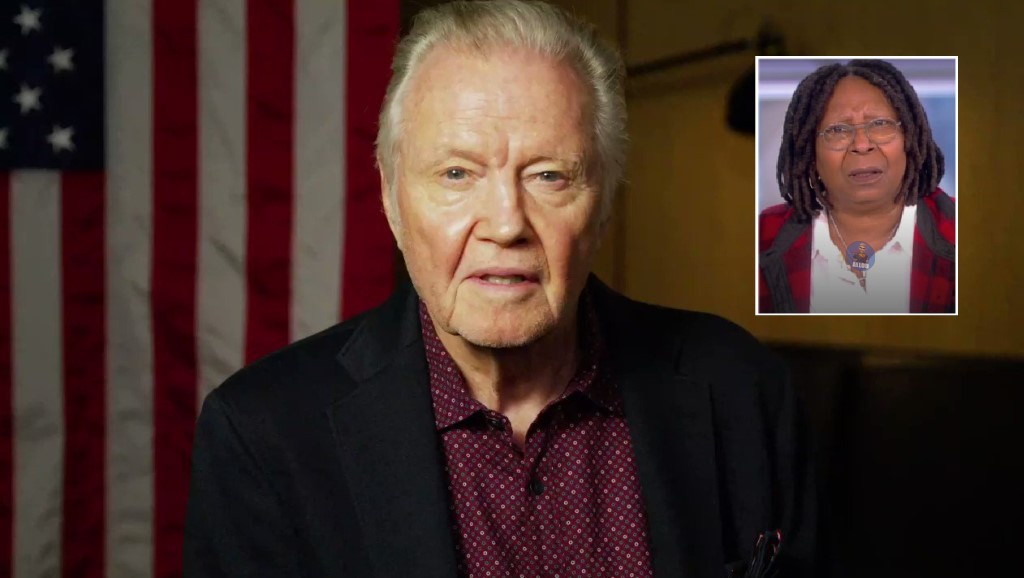 Go The F**K Leave If You Don't Like It Here, says Jon Voight after losing his temper with Whoopi Goldberg