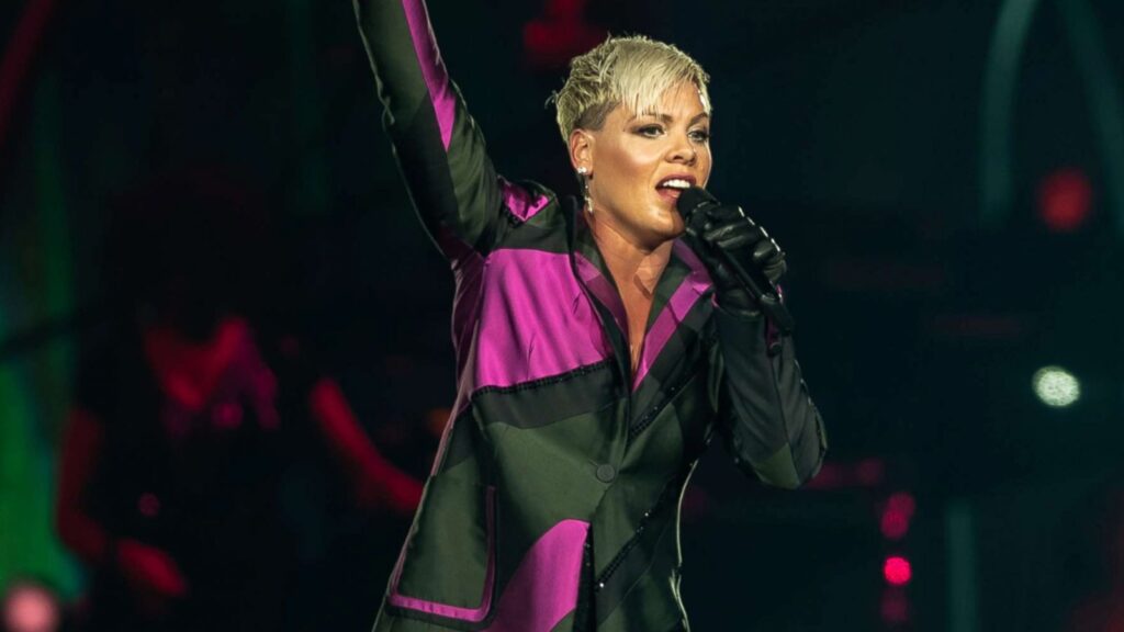 Pink Stops Her Australian Concert