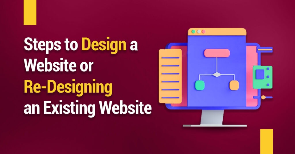 Steps to Design a Website or Re-Designing an Existing Website