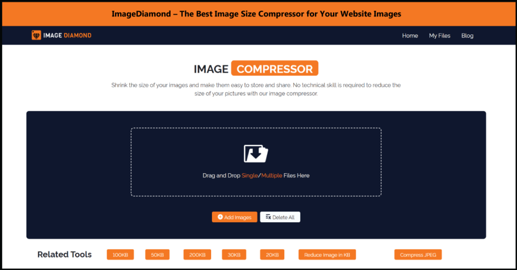 ImageDiamond - The Best Image Size Compressor