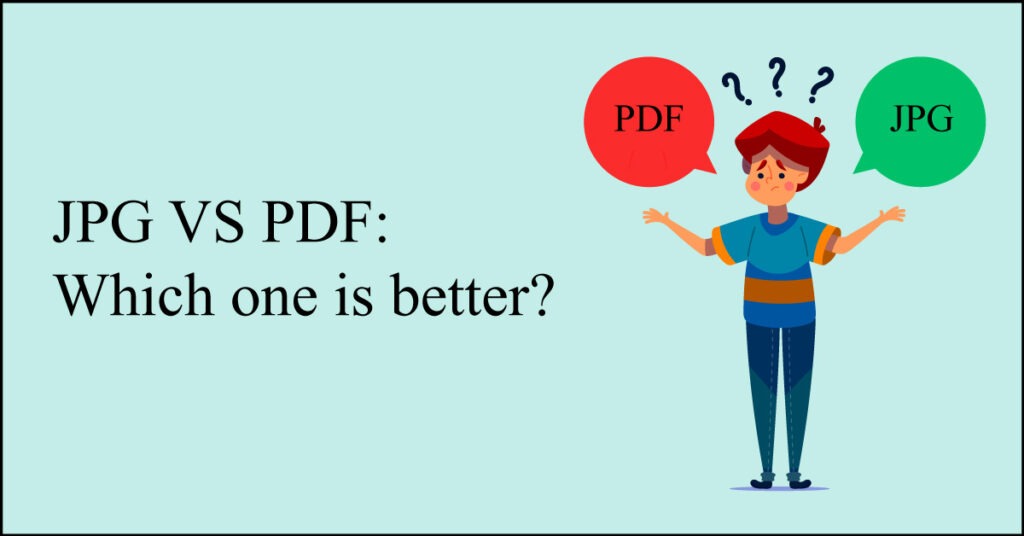 JPG VS PDF